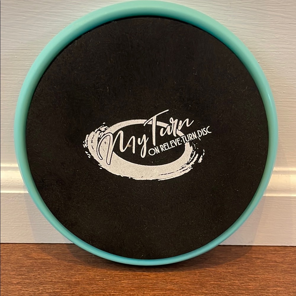 5/$25 My Turn Balance Disc in Black and Teal